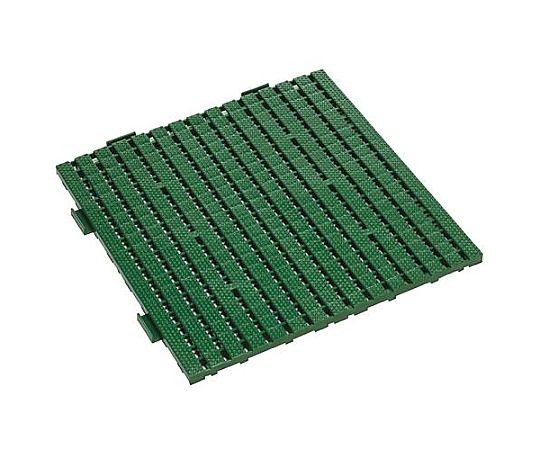 テラモト 600x600x25mm すのこ(組立式/グリーン) EA997RJ-312 1枚(ご注文単位1枚)【直送品】