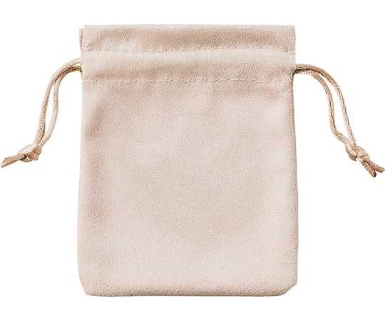 アズワン ジュエリーポーチ スクエア アイボリー 20枚 61-800-66-5 1セット（ご注文単位1セット）【直送品】