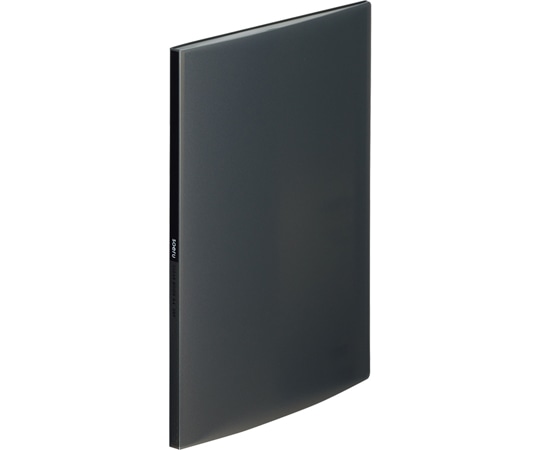 LIHITLAB SOERU クリヤーブック A4S型 ポケット20枚 ブラック N8101-24 1冊(ご注文単位1冊)【直送品】