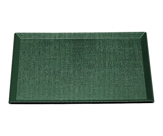 Daiwa 尺4寸耐熱布目長手盆ノンスリップ グリーン天黒 ND-883 1個(ご注文単位1個)【直送品】