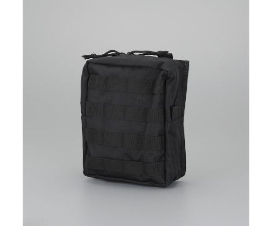 アズワン 127x 63x177mm 小物ポーチ(黒) EA925DB-34 1個(ご注文単位1個)【直送品】