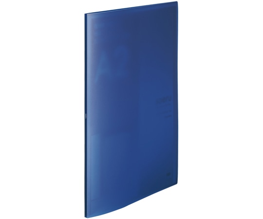 LIHITLAB SOERU クリヤーブック A2S型 ポケット20枚 ネイビー N8117-11 1冊(ご注文単位1冊)【直送品】