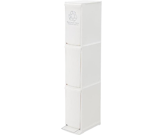 東谷 ダストボックス3D ホワイト LFS-933WH 1個(ご注文単位1個)【直送品】