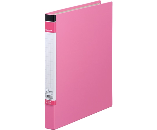 キングジム リングファイルBF ピンク 602BF 1冊(ご注文単位1冊)【直送品】