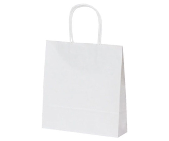 ベルベ 紙袋 自動紐手提袋 T-A5 白無地 200枚 1536 1ケース（ご注文単位1ケース）【直送品】