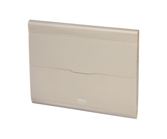 コクヨ 書類ファイル<ノビータ>A4・12Pサンドベージュ フ-NV970LS 1冊（ご注文単位1冊）【直送品】