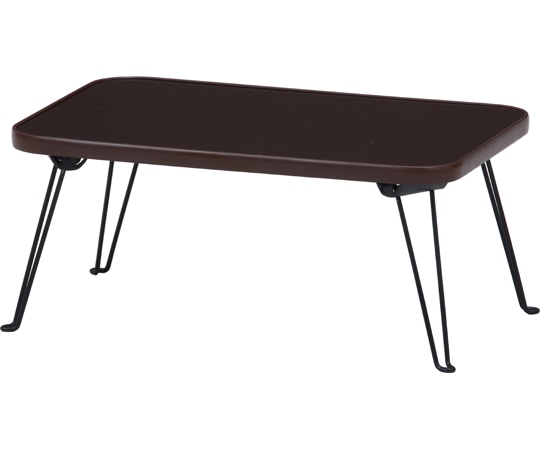 不二貿易 カラーミニテーブル BR/BK CCB4530-BR/BK 1セット(4個入) 14423 1セット（ご注文単位1セット）【直送品】