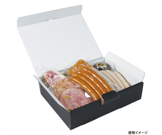 ヤマニパッケージ 贈答箱 肉木目宅配箱 小 100枚 NK-440 1ケース（ご注文単位1ケース）【直送品】