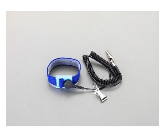 エスコ 2.5m 帯電防止リストストラップ EA321-12 1個 (ご注文単位1個)【直送品】