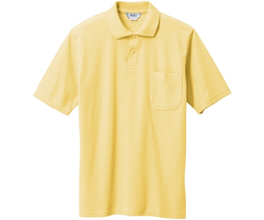 三愛 半袖ポロシャツ イエロー LL 7900 1着（ご注文単位1着）【直送品】
