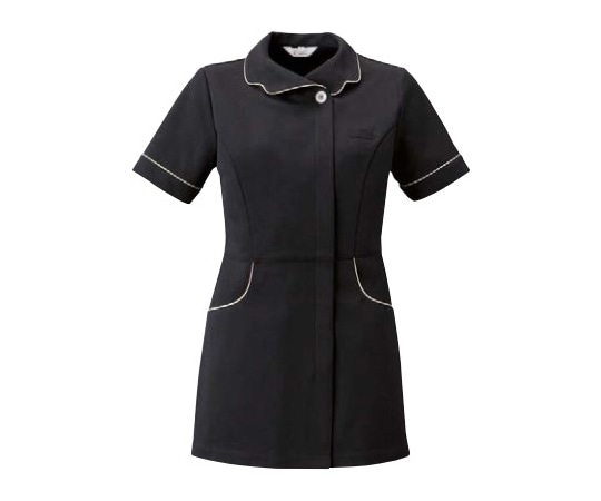 Calala(キャララ) チュニック ブラック 13号 丸編みニット 着丈73cm CL-0242 1着（ご注文単位1着）【直送品】