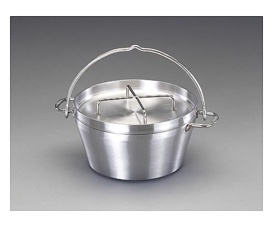 エスコ 5.2L ダッチオーブン(ステンレス製) EA913VF-2 1個（ご注文単位1個）【直送品】