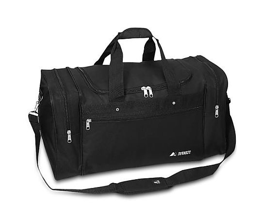 アズワン 660x279x 342mm/49.0L ボストンバッグ(ブラック) EA927CJ-60 1個(ご注文単位1個)【直送品】