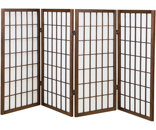 ファミリー・ライフ 障子スクリーン4連 0288010 1箱（ご注文単位1箱）【直送品】