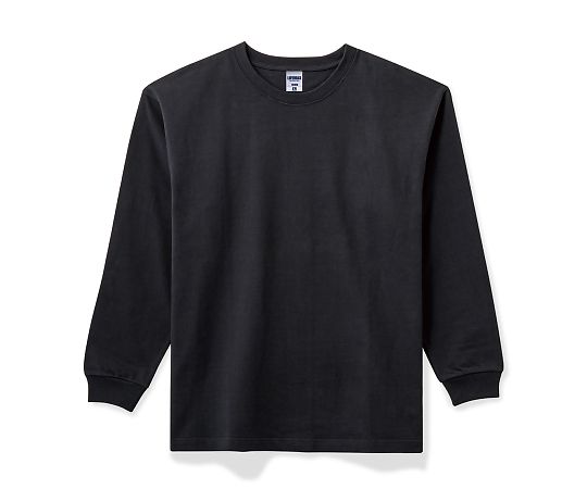 LIFEMAX 10.2オンススーパーヘビーウェイトロングスリーブTシャツ ブラック M MS1608-16 M 1枚（ご注文単位1枚）【直送品】