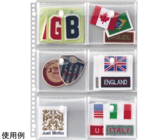 ライオン事務器 ポッケde整理 Just Motto シリーズ NP-6M 1冊(ご注文単位1冊)【直送品】