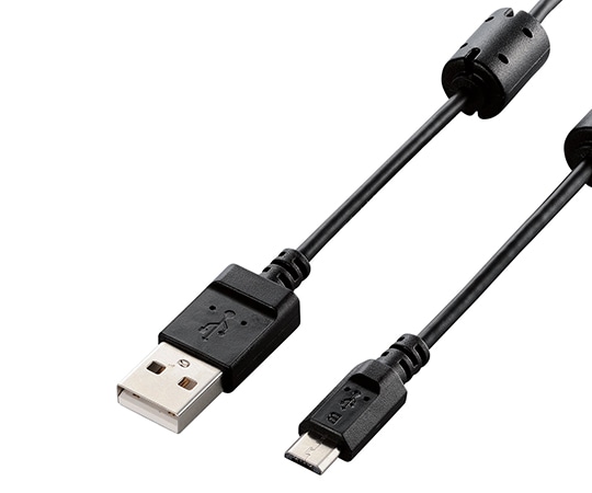 エレコム カメラ接続用USBケーブル(micro-Bタイプ) 1.5mブラック DGW-AMBF15BK 1本（ご注文単位1本）【直送品】