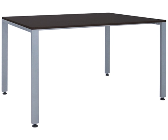 カグクロ ミーティングテーブルTKシャープタイプ W1200×D750×H700mm ダークブラウン TK-1275-DB 1台(ご注文単位1台)【直送品】