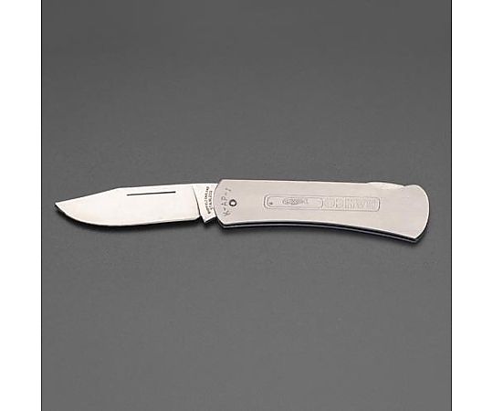 エスコ 75mm ナイフ(ステンレス製) EA916B-22 1個（ご注文単位1個）【直送品】