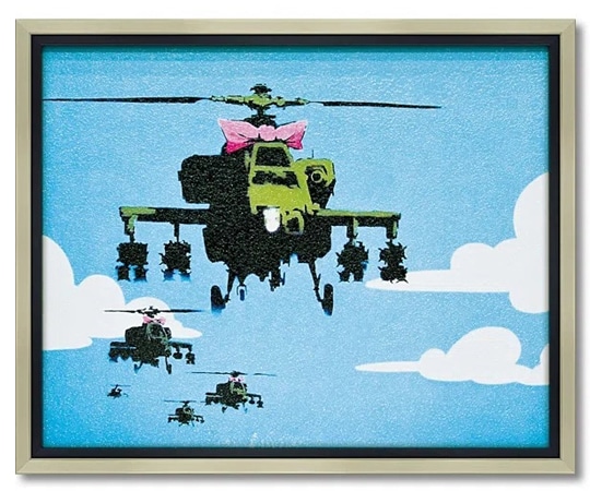 ユーパワー バンクシー｢ヘリコプター｣ BK-10003 1個（ご注文単位1個）【直送品】