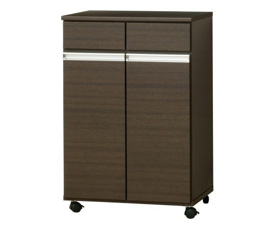 クロシオ ダイニングダストボックス2D ブラウン 23705 1個（ご注文単位1個）【直送品】