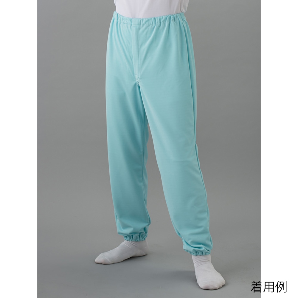 東洋リントフリー ミドラー(中間着)･パンツ グリーン LL FF307C-03 LL 1本 (ご注文単位1本)【直送品】