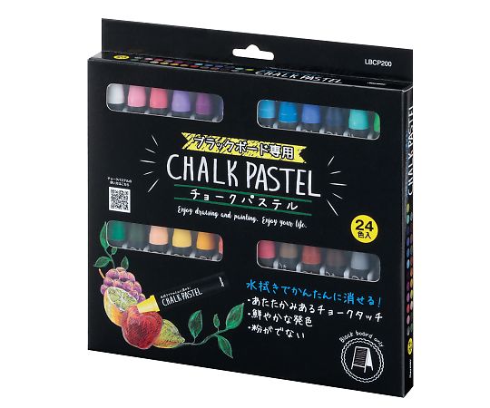 レイメイ藤井 チョークパステル 24色セット LBCP200 1セット(ご注文単位1セット)【直送品】