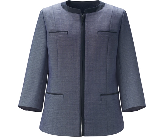 カーシーカシマ ENJOY ジャケット ネイビー 5号 ESJ889 1枚（ご注文単位1枚）【直送品】