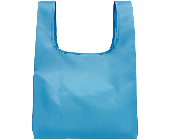 丸玉工業 ECO コンパクトマイバッグ M 100枚入 スカイブルー  1ケース(ご注文単位1ケース)【直送品】