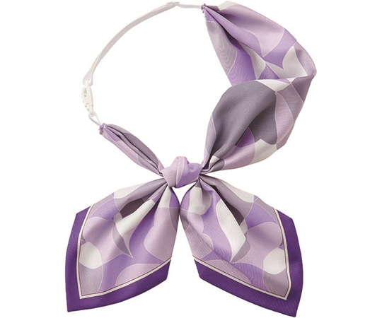 カーシーカシマ ENJOY スカーフリボン パープル EAZ882 1枚（ご注文単位1枚）【直送品】
