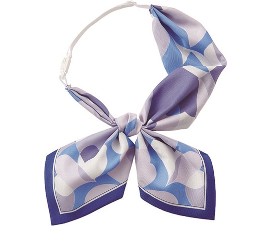 カーシーカシマ ENJOY スカーフリボン ブルー EAZ882 1枚（ご注文単位1枚）【直送品】