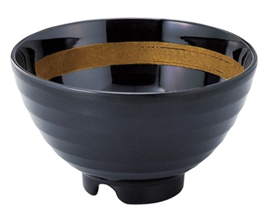 Daiwa ロクロ飯碗 中(身)渦刷毛目(うずはけめ)金 YH-410-UG 1個(ご注文単位1個)【直送品】