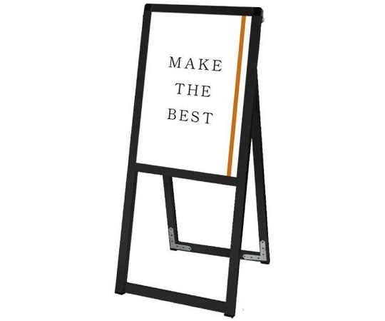 常磐精工 ブラックバリウススタンド看板 A3 片面 BVASKAC-A3K 1個（ご注文単位1個）【直送品】