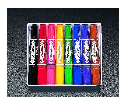 エスコ 8色 油性マーカーセット EA765BV-8 1セット(ご注文単位1セット)【直送品】