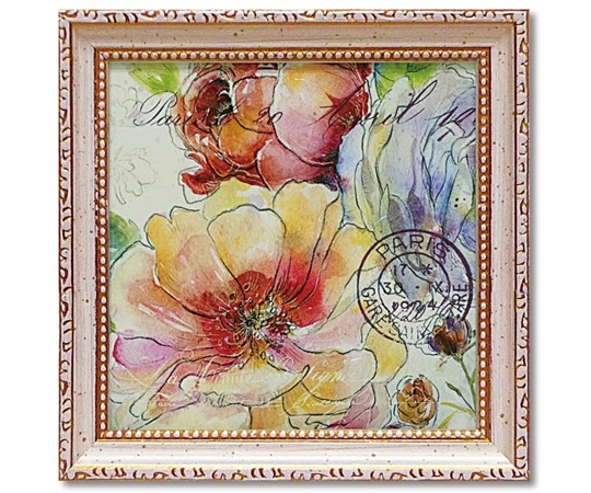 ユーパワー ミニゲル アートフレーム スタジオ ロフィーノ｢フローラ ベラ1｣ SR-02003 1個（ご注文単位1個）【直送品】