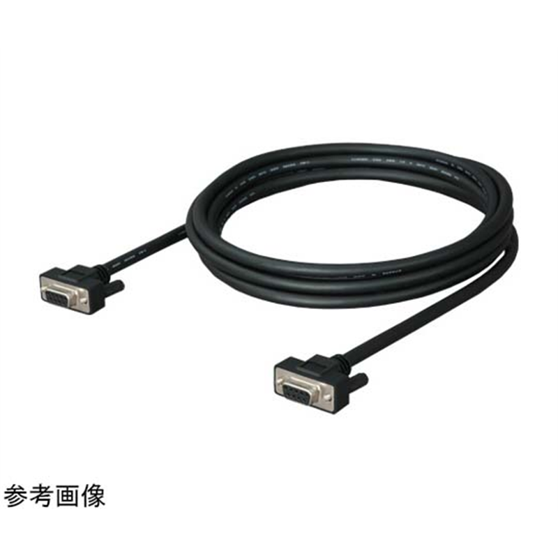 ダイヤトレンド 三菱表示器⇔PC/三菱シリアルコミュニケーションユニット接続用 RS-232Cケーブル ミニDIN6Pプラグ⇔D-SUB9Pレセプタクル 5m D2RVV50 1本(ご注文単位1本)【直送品】
