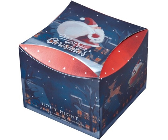 ヤマニパッケージ 贈答箱 スノーサンタ キュービック 100枚 20-2089 1ケース（ご注文単位1ケース）【直送品】