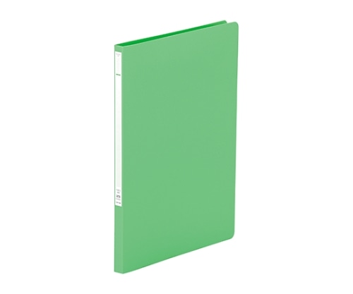 LIHITLAB パンチレスファイルZ式 5黄緑 F-347 F347-5 1冊(ご注文単位1冊)【直送品】