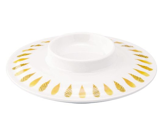 Daiwa 優飯碗(蓋)山吹十草(やまぶきとくさ)内 UF-201-YT 1個(ご注文単位1個)【直送品】