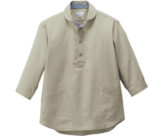 ボンマックス プルオーバー七分袖シャツ FB4566U スモーキーグリーン L  1枚（ご注文単位1枚）【直送品】