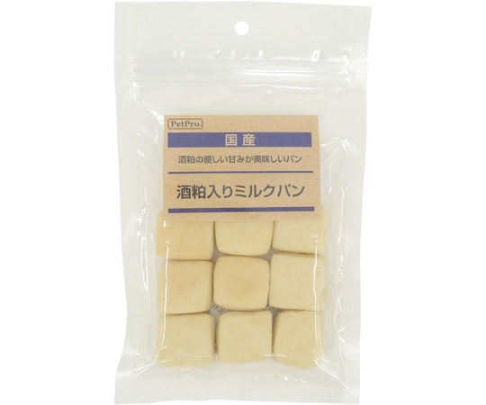 ペットプロジャパン ペットプロ 国産おやつ 酒粕入りミルクパン 70g  1個（ご注文単位1個）【直送品】