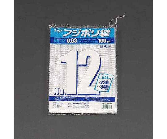 エスコ 460x600mm ポリ袋(紐付/500枚) EA995AD-102 1箱(ご注文単位1箱)【直送品】