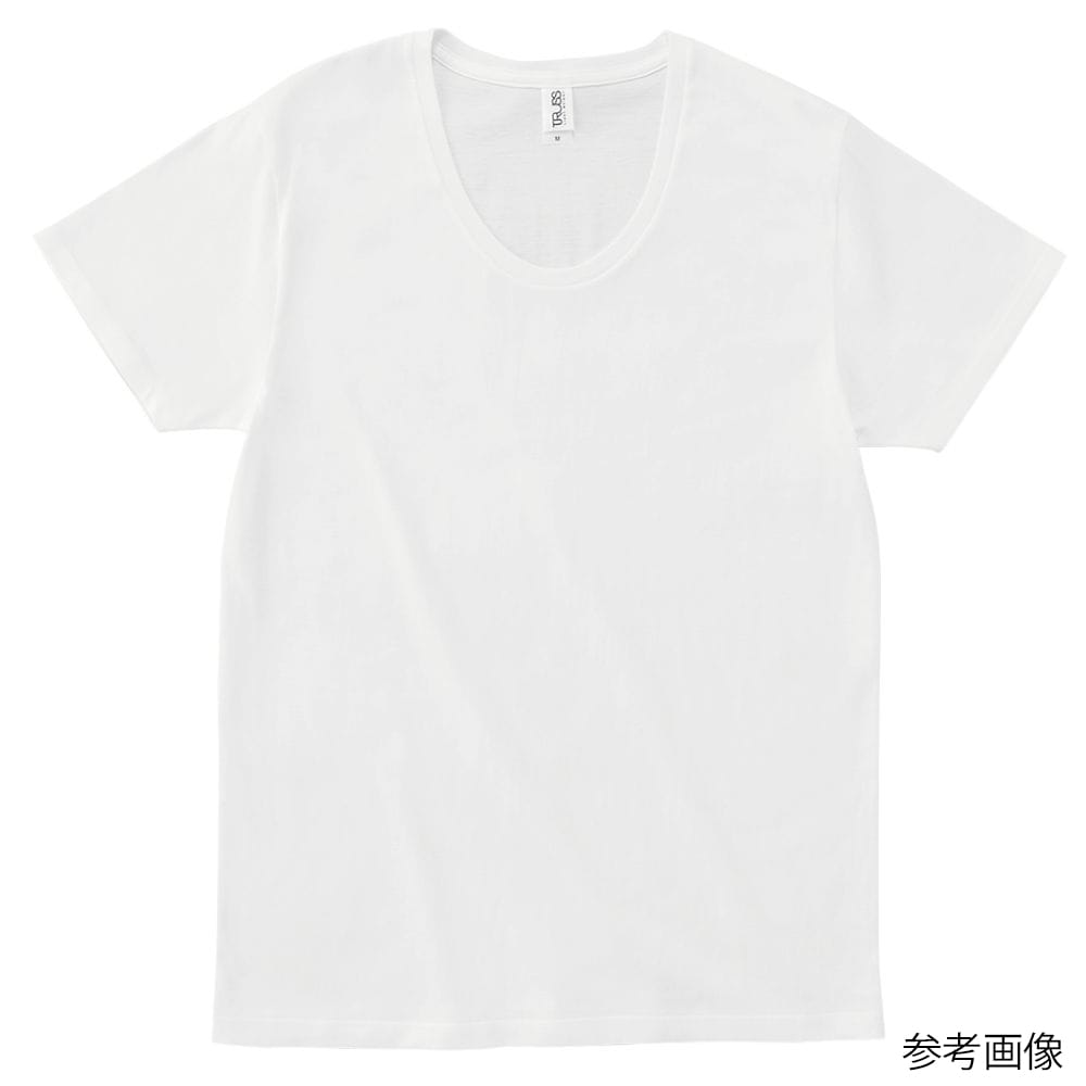 フェリック スリムフィットUネックTシャツ オフホワイト L SFU114-OWT-L 1枚（ご注文単位1枚）【直送品】