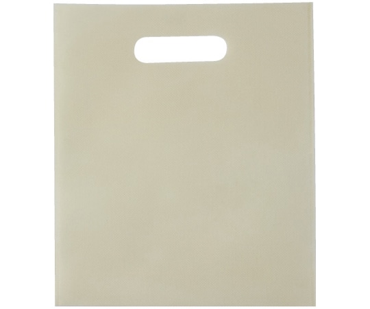 三和 不織布ミニ小判抜きバッグ アイボリー 1ケース(2000枚入) SW2530-2 1ケース（ご注文単位1ケース）【直送品】