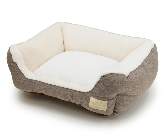 ペットプロジャパン Homey オールシーズンスクエアベッド M ブラウン  1個（ご注文単位1個）【直送品】