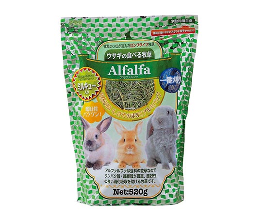 アラタ アルファルファ ミルキュー入り 520g  1袋（ご注文単位1袋）【直送品】