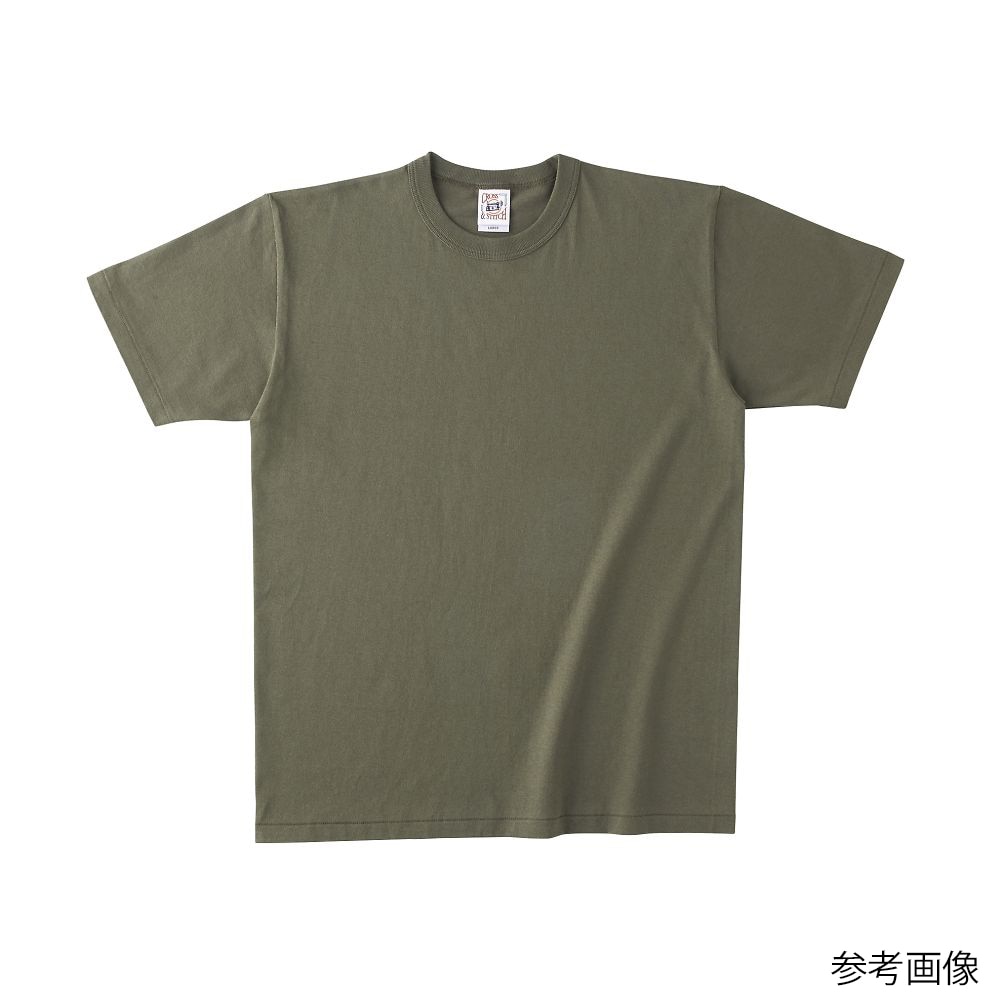 フェリック オープンエンド マックスウェイト バインダーネックTシャツ アーミーグリーン L OE1118-AGR-L 1枚（ご注文単位1枚）【直送品】