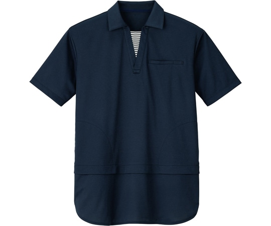 カーシーカシマ HEARTGREEN ポロシャツ ナイトスカイネイビー 5L HSP018 1枚（ご注文単位1枚）【直送品】