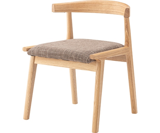 東谷 ヘンリー ダイニングチェア ブラウン HOC-541BR 1個（ご注文単位1個）【直送品】