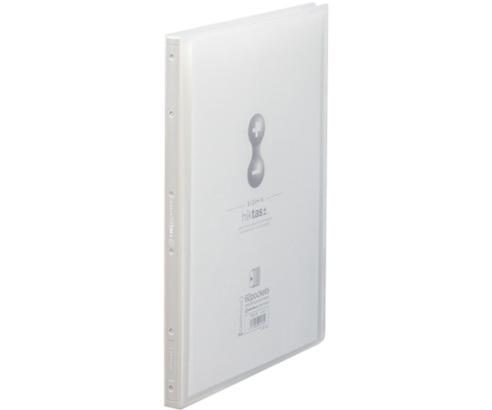 キングジム クリアーファイル サイドインヒクタス 透明 7187-3T 1冊(ご注文単位1冊)【直送品】